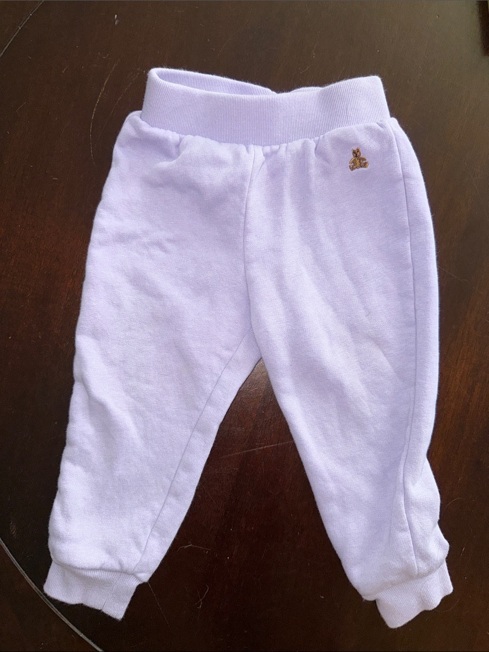 GAP Lilac Plush Jogger Pants for Kids